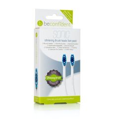 Beconfident Sonic vaihtoharjat whitening white 2 kpl